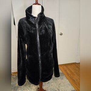 Elegant Black Teddy Jacket for Women